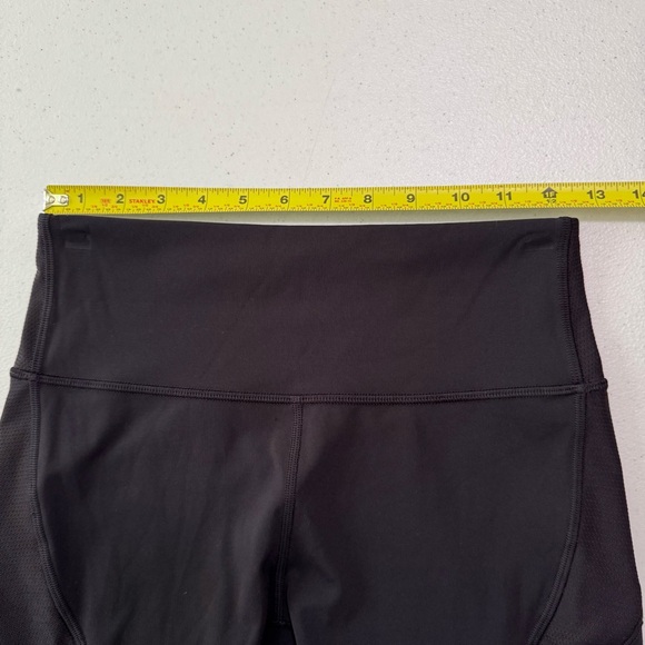 Lululemon Wunder Under High Rise Tight Mesh Black 6 - Picture 8 of 13
